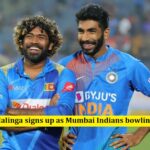 Lasith Malinga signs up as Mumbai Indians bowling coach