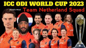 Netherlands Cricket Team for cricket World Cup